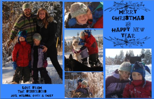 Family Christmas Card 2013